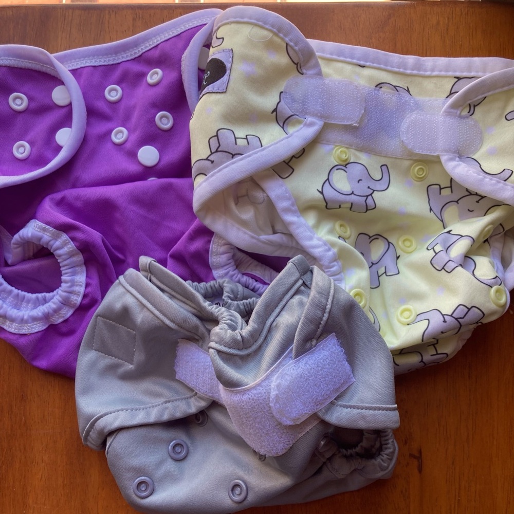 Imagine, Rumparooz, Bububibi cloth diaper covers